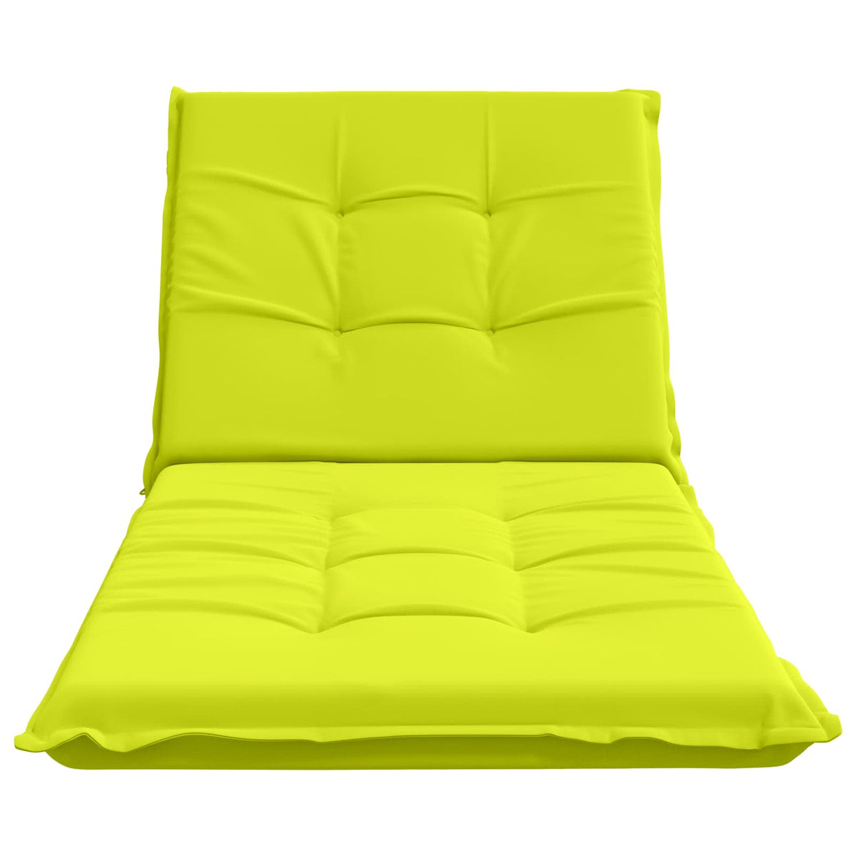 vidaXL Sunlounger Cushion GEMERT 100% Polyester Bright Green 4