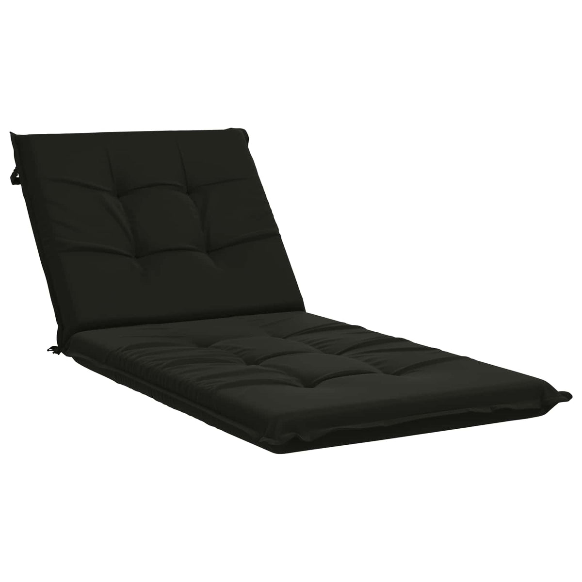 Sunlounger Cushion GEMERT Polyester 190 x 80 x 9 cm Black