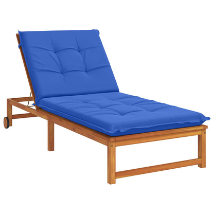 Sunlounger Cushion GEMERT Polyester 190 x 80 x 9 cm Royal blue