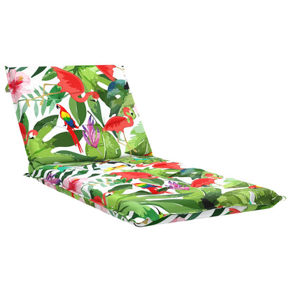 vidaXL Sunlounger Cushion GEMERT 100% Polyester Multicolour 2