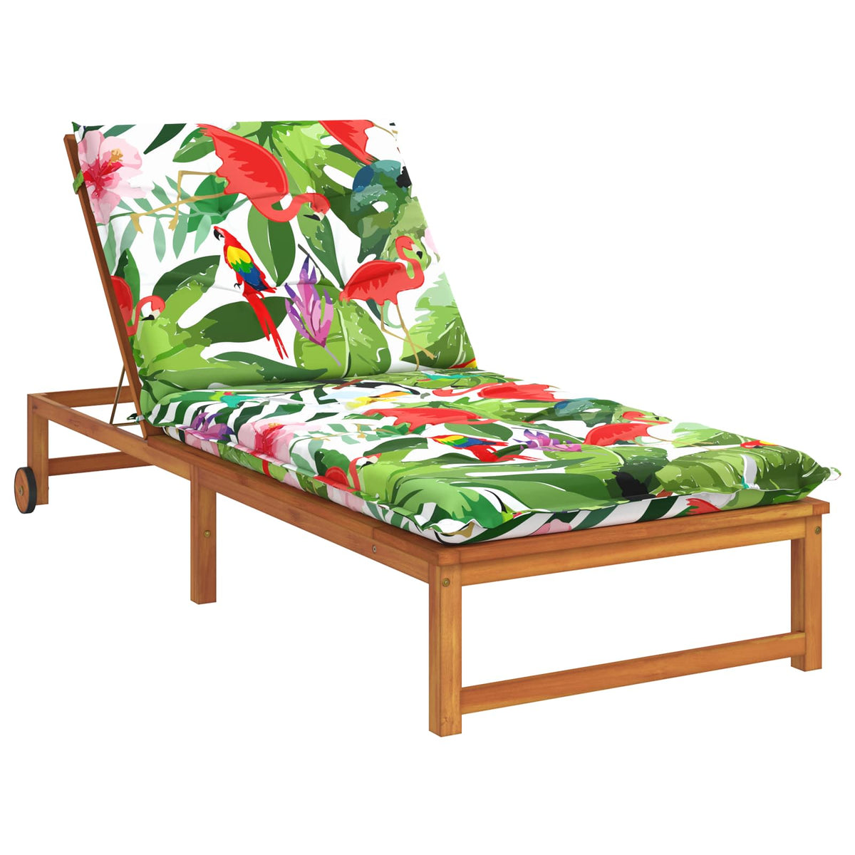 vidaXL Sunlounger Cushion GEMERT 100% Polyester Multicolour 3