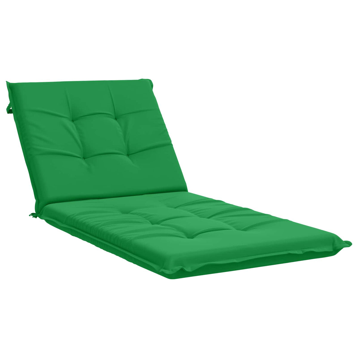 vidaXL Sunlounger Cushion GEMERT 100% Polyester Green 190 x 80 x 9 cm 2