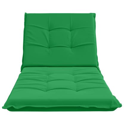 vidaXL Sunlounger Cushion GEMERT 100% Polyester Green 190 x 80 x 9 cm 4