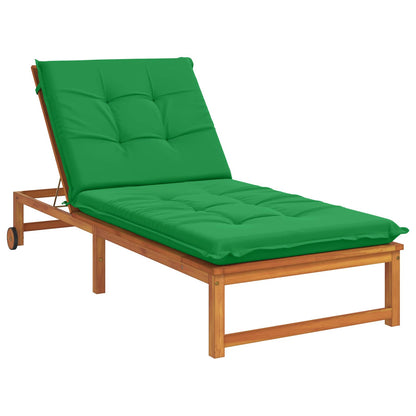 Sunlounger Cushion GEMERT Polyester 190 x 80 x 9 cm Green