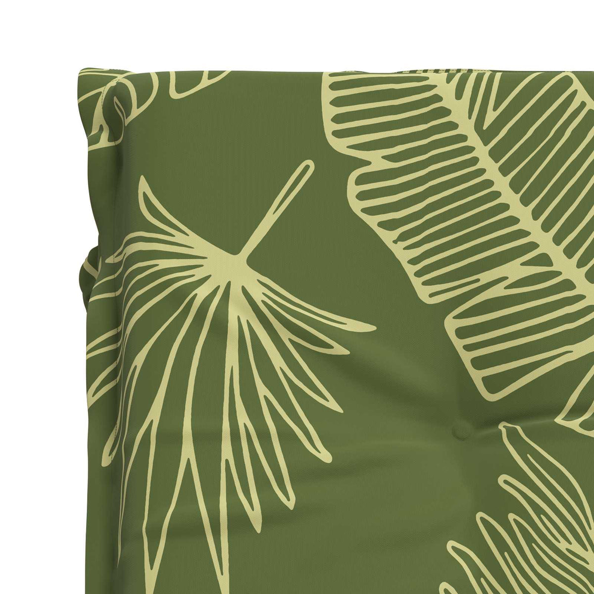 vidaXL Sunlounger Cushion GEMERT 100% Polyester Leaf Design 6