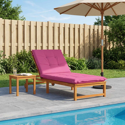 Sunlounger Cushion GEMERT Polyester 190 x 80 x 9 cm Pink