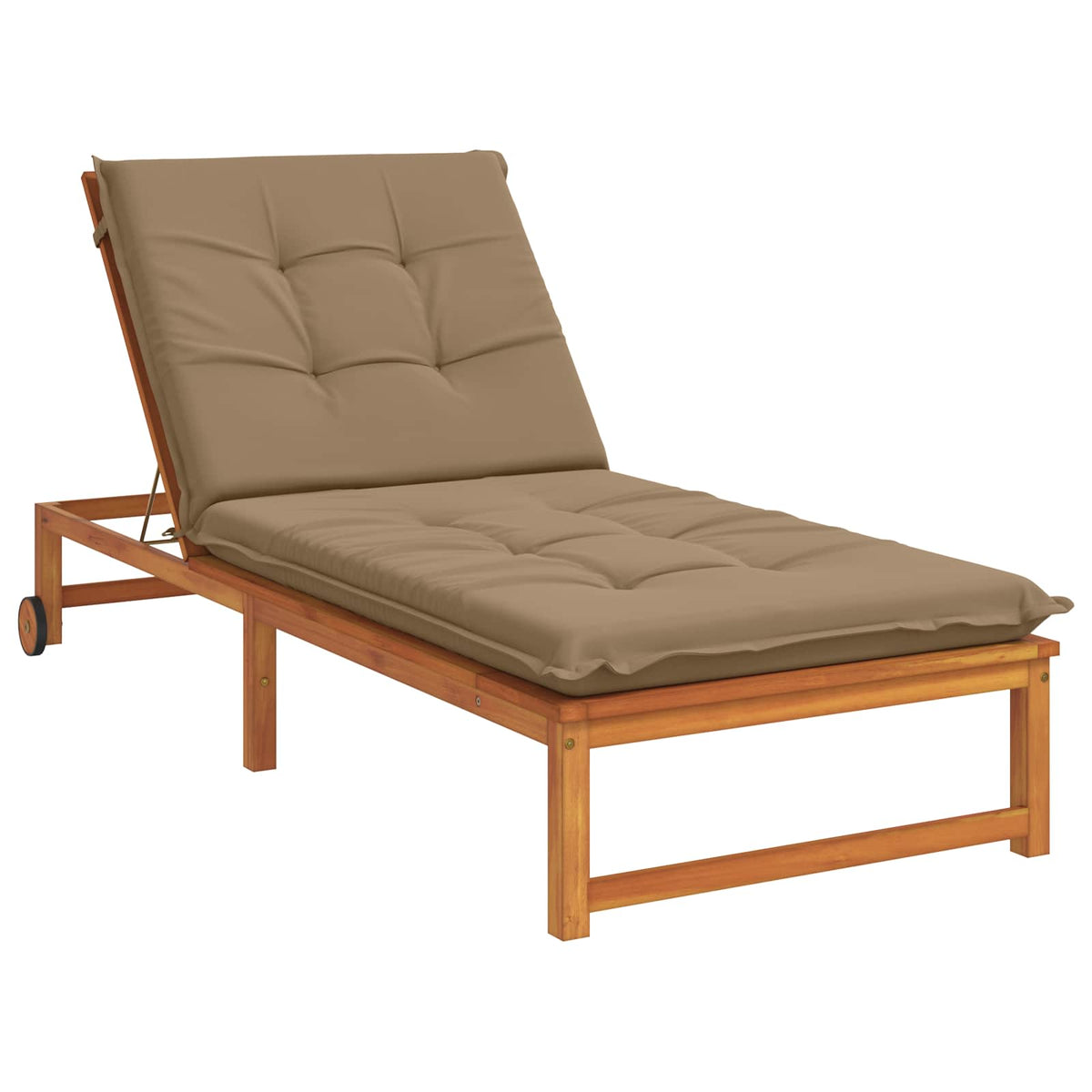 Sunlounger Cushion GEMERT Polyester 190 x 80 x 9 cm Taupe