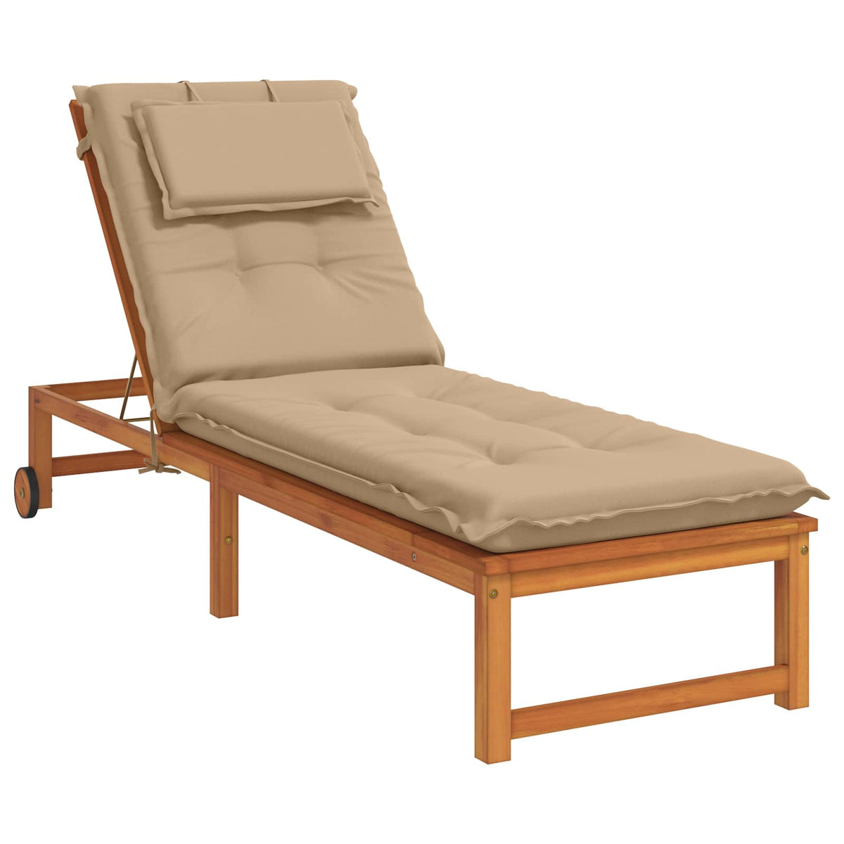 Sunlounger Cushion GEMERT 100% Polyester Sand