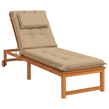 Sunlounger Cushion GEMERT 100% Polyester Sand