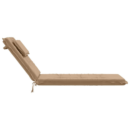Sunlounger Cushion GEMERT 100% Polyester Sand