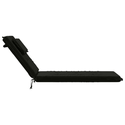 Sunlounger Cushion GEMERT 100% Polyester Black