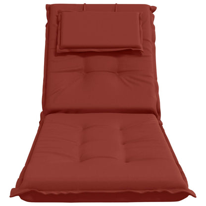 Sunlounger Cushion GEMERT 100% Polyester Red