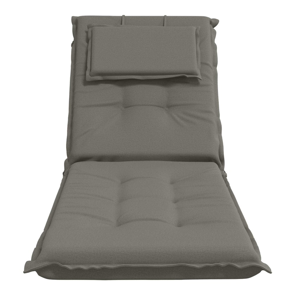 Sunlounger Cushion GEMERT 100% Polyester Grey