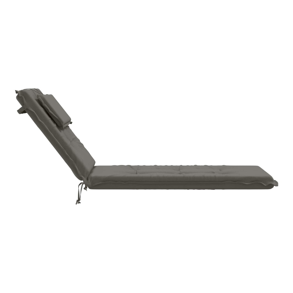 Sunlounger Cushion GEMERT 100% Polyester Grey