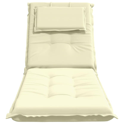 Sunlounger Cushion GEMERT 100% Polyester Cream
