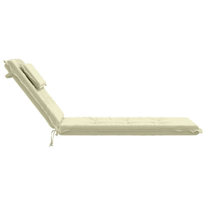 Sunlounger Cushion GEMERT 100% Polyester Cream