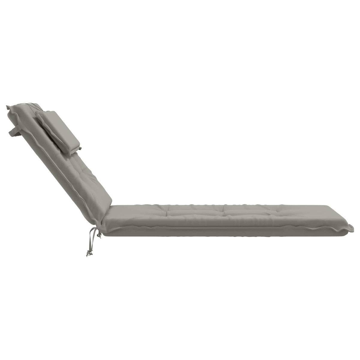 Sunlounger Cushion GEMERT 100% Polyester Grey