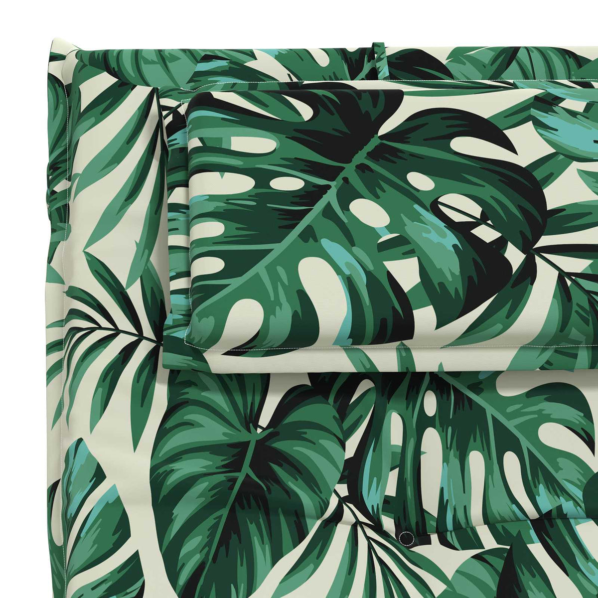 vidaXL Sunlounger Cushion GEMERT 100% Polyester Leaf Pattern 6