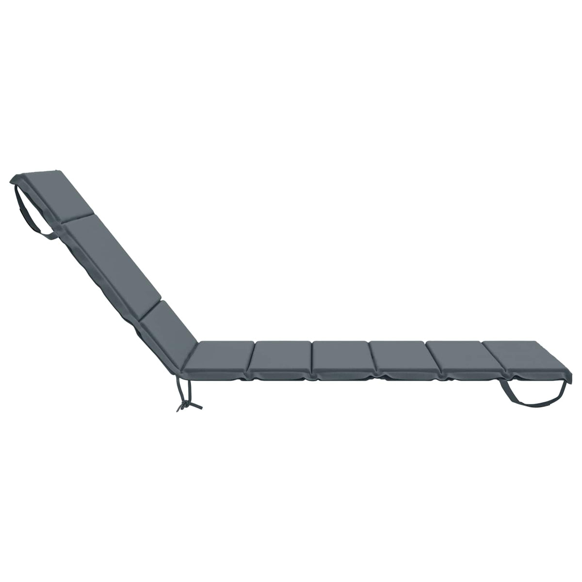 vidaXL Sunlounger Cushion GEMERT 100% Polyester Blue 200 x 80 x 3 cm 5