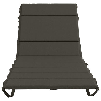 vidaXL Sunlounger Cushion GEMERT 100% Polyester Anthracite 4