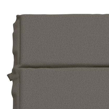 vidaXL Sunlounger Cushion GEMERT 100% Polyester Grey 200 x 80 x 3 cm 6