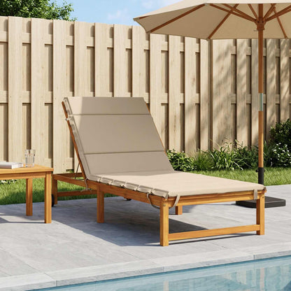 Sunlounger Cushion GEMERT 100% Polyester Cream