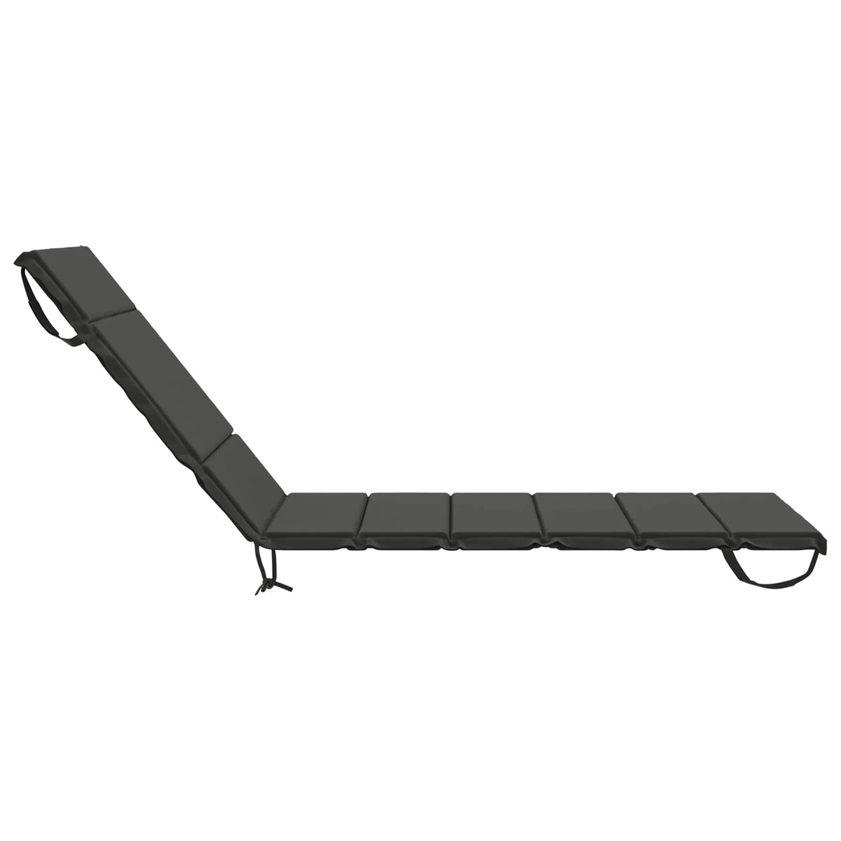 vidaXL Sunlounger Cushion GEMERT 100% Polyester Anthracite 5