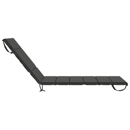 vidaXL Sunlounger Cushion GEMERT 100% Polyester Anthracite 5