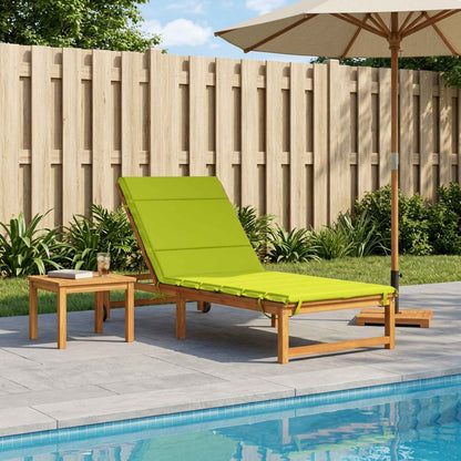 vidaXL Sunlounger Cushion GEMERT 100% Polyester Bright Green 1