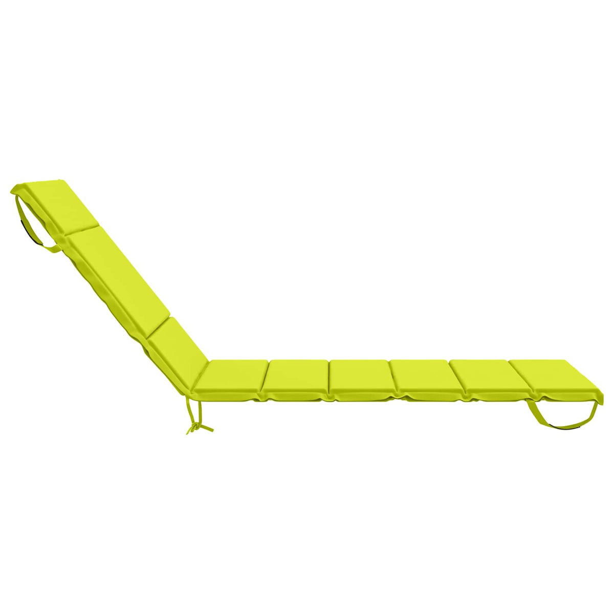 vidaXL Sunlounger Cushion GEMERT 100% Polyester Bright Green 5