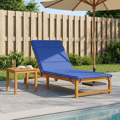 vidaXL Sunlounger Cushion GEMERT 100% Polyester Royal Blue 1