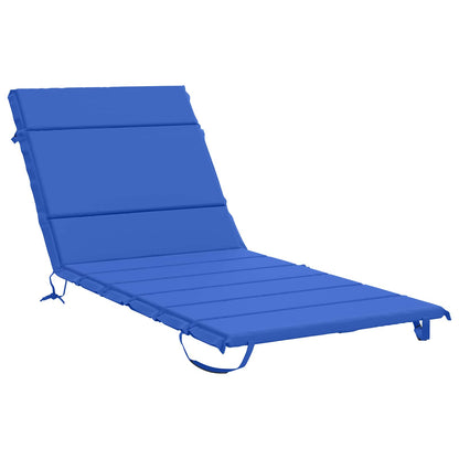 vidaXL Sunlounger Cushion GEMERT 100% Polyester Royal Blue 2