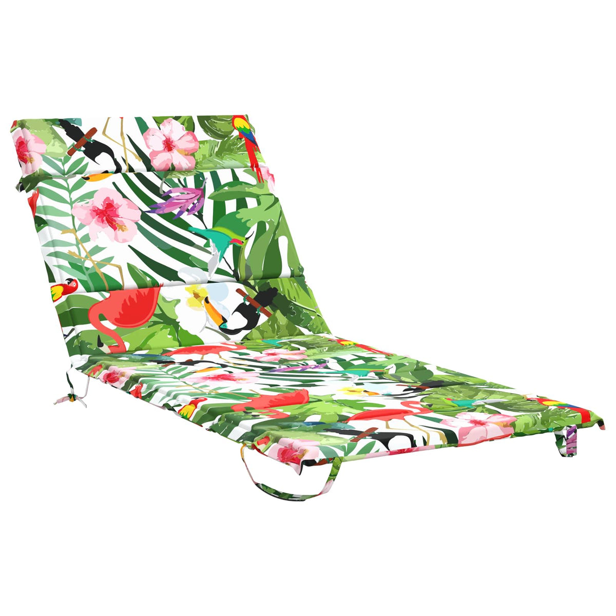 vidaXL Sunlounger Cushion GEMERT 100% Polyester Multicolour 2