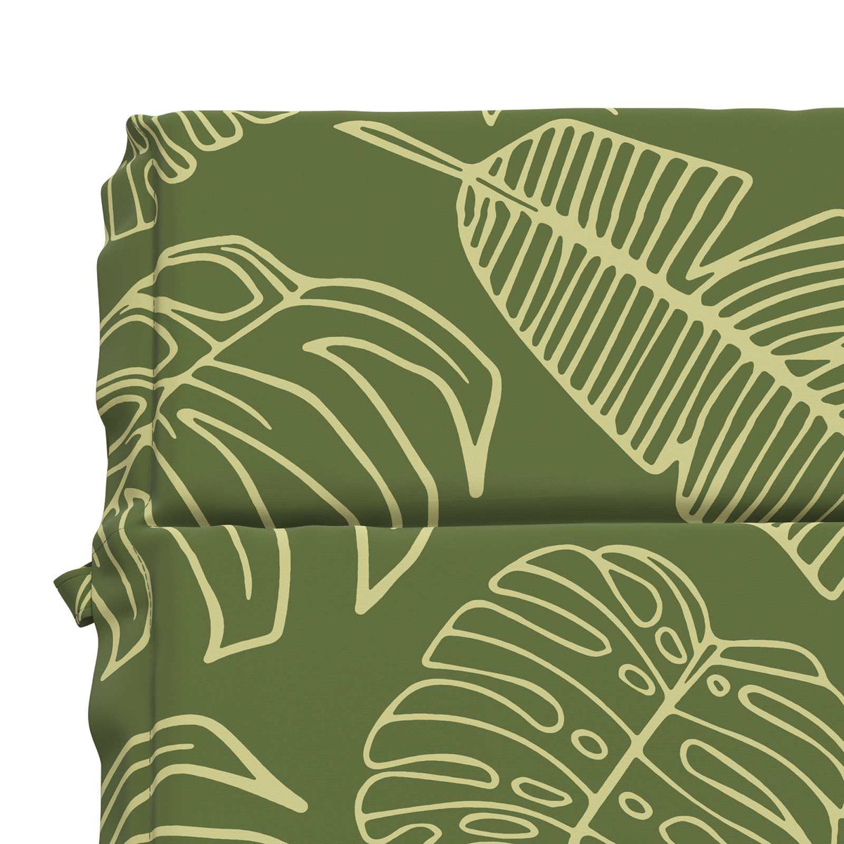 vidaXL Sunlounger Cushion GEMERT 100% Polyester Leaf Design 6