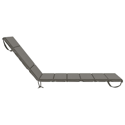Sunlounger Cushion GEMERT 100% Polyester Grey