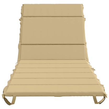 Sunlounger Cushion GEMERT 100% Polyester Beige