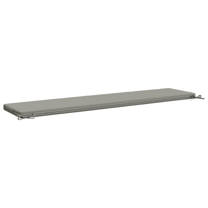 Bench Cushions SOEST 2 pcs 100% Polyester Grey