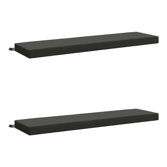 Bench Cushions SOEST Polyester Depth Height Width Anthracite