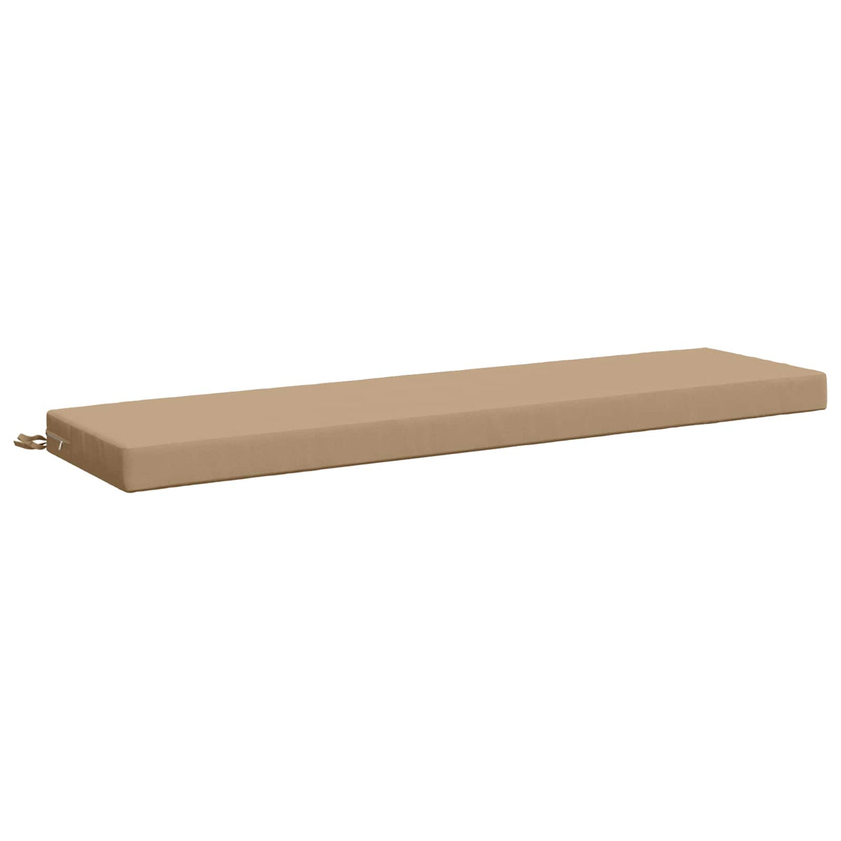 vidaXL 2-Piece Bench Cushions SOEST 100% Polyester Sand 4
