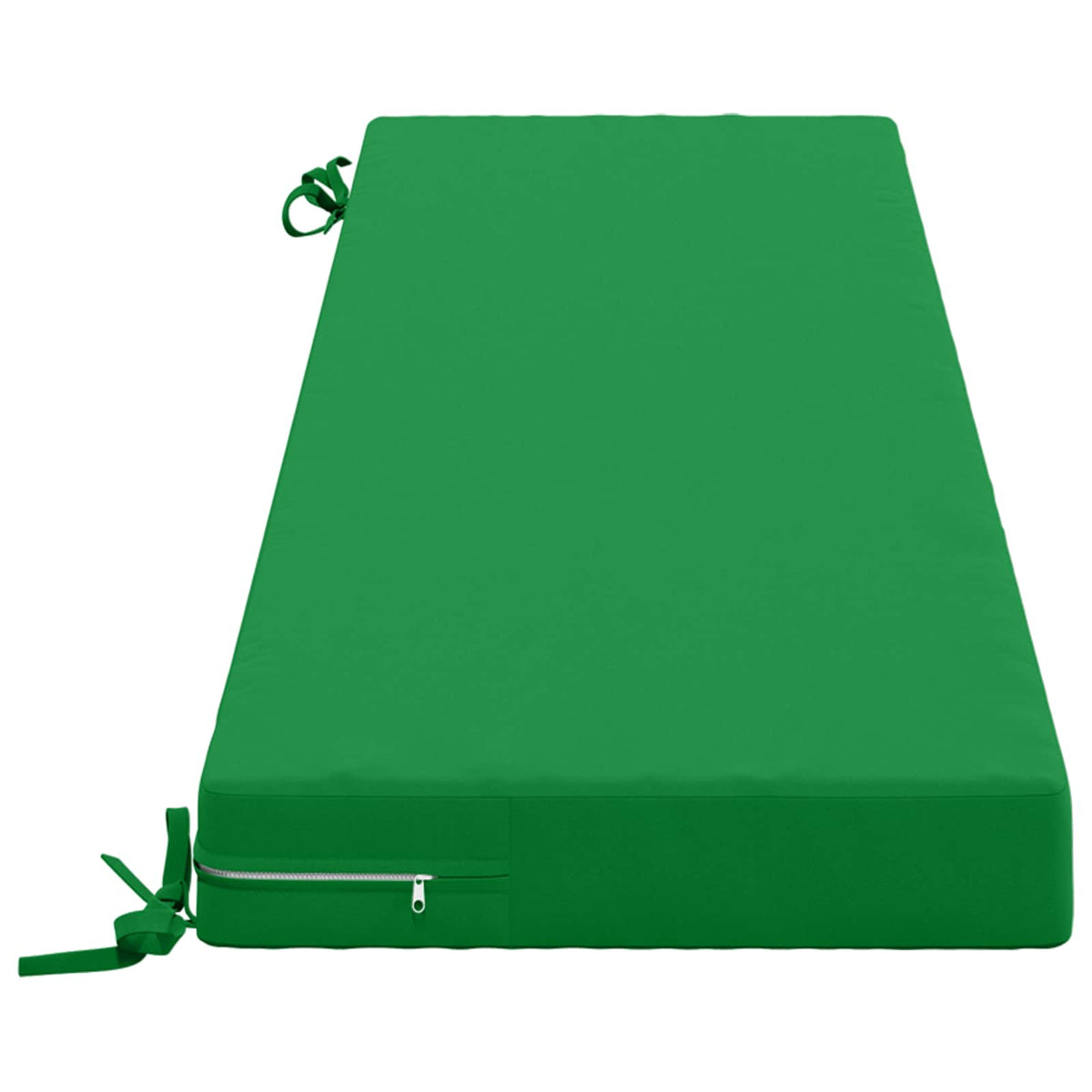vidaXL 2-Piece Bench Cushions SOEST 2 pcs 100% Polyester Green 5