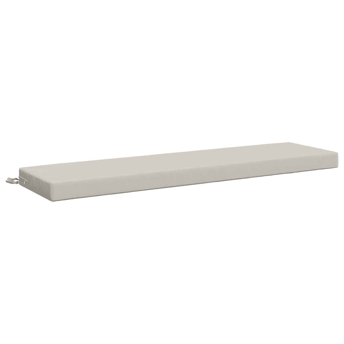 vidaXL 2-Piece Bench Cushions SOEST 2 pcs 100% Polyester White 4