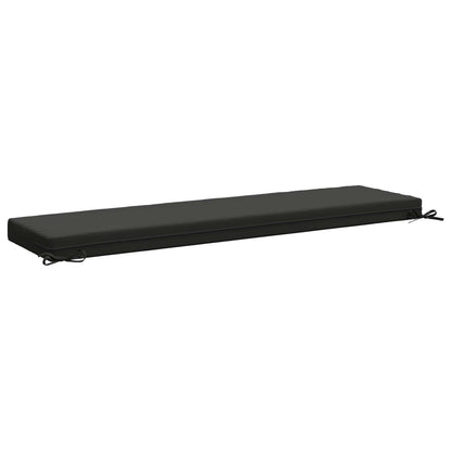 vidaXL 2-Piece Bench Cushions SOEST 2 pcs 100% Polyester Anthracite 6