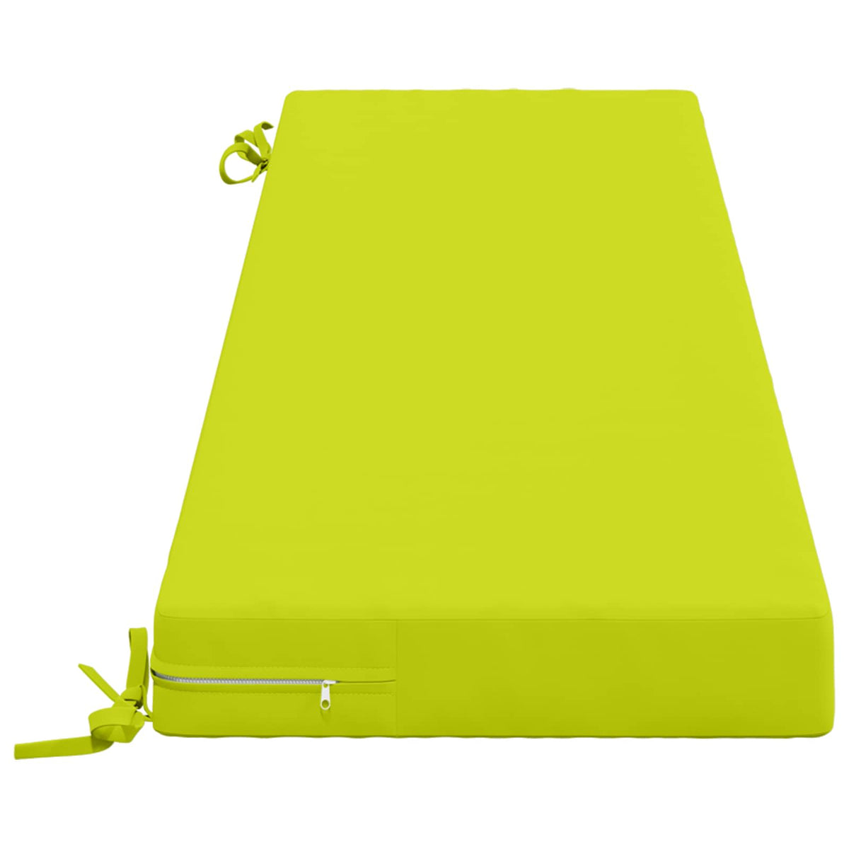 vidaXL 2-Piece Bench Cushions SOEST 2 pcs 100% Polyester Bright Green 5