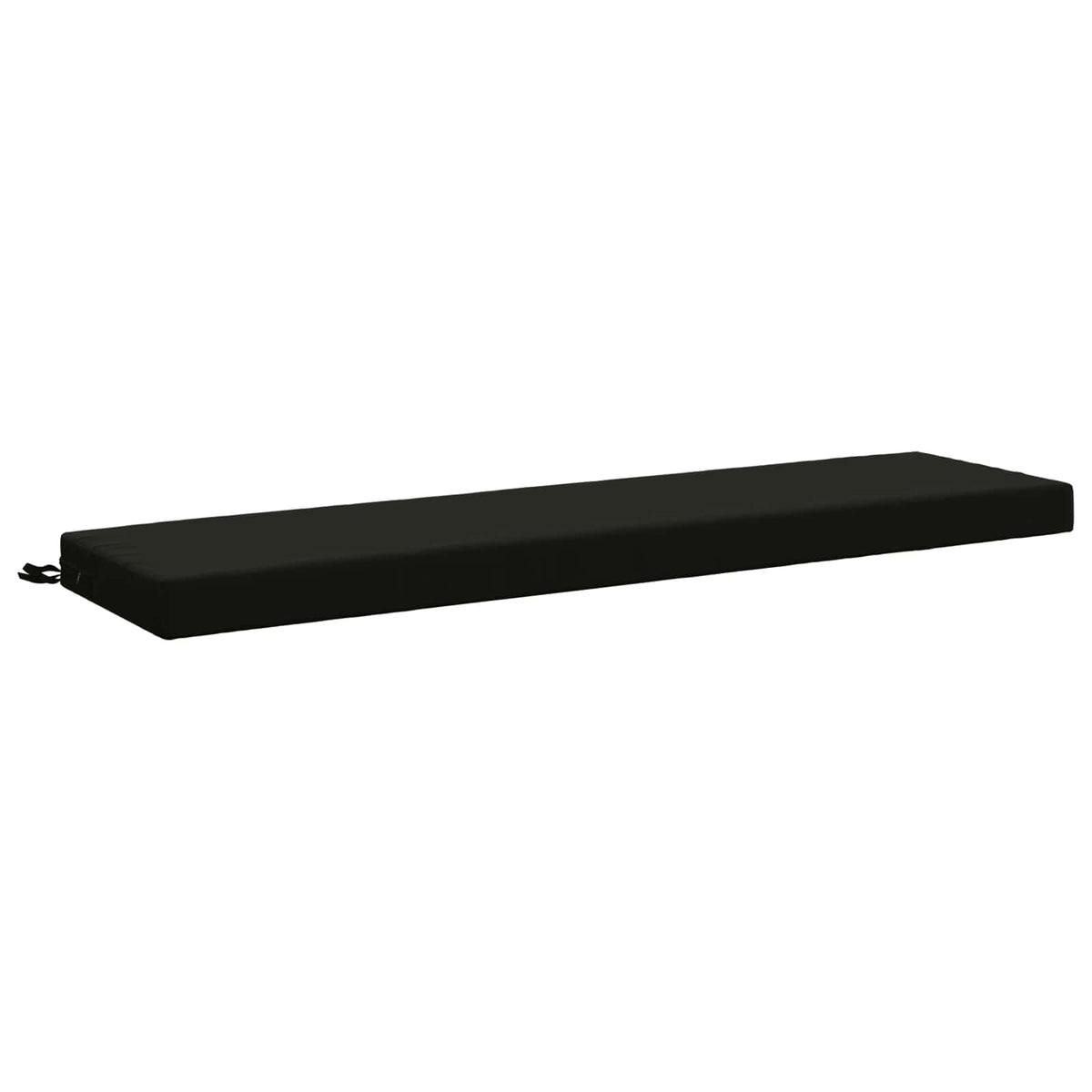 vidaXL 2-Piece Bench Cushions SOEST 2 pcs 100% Polyester Black 4