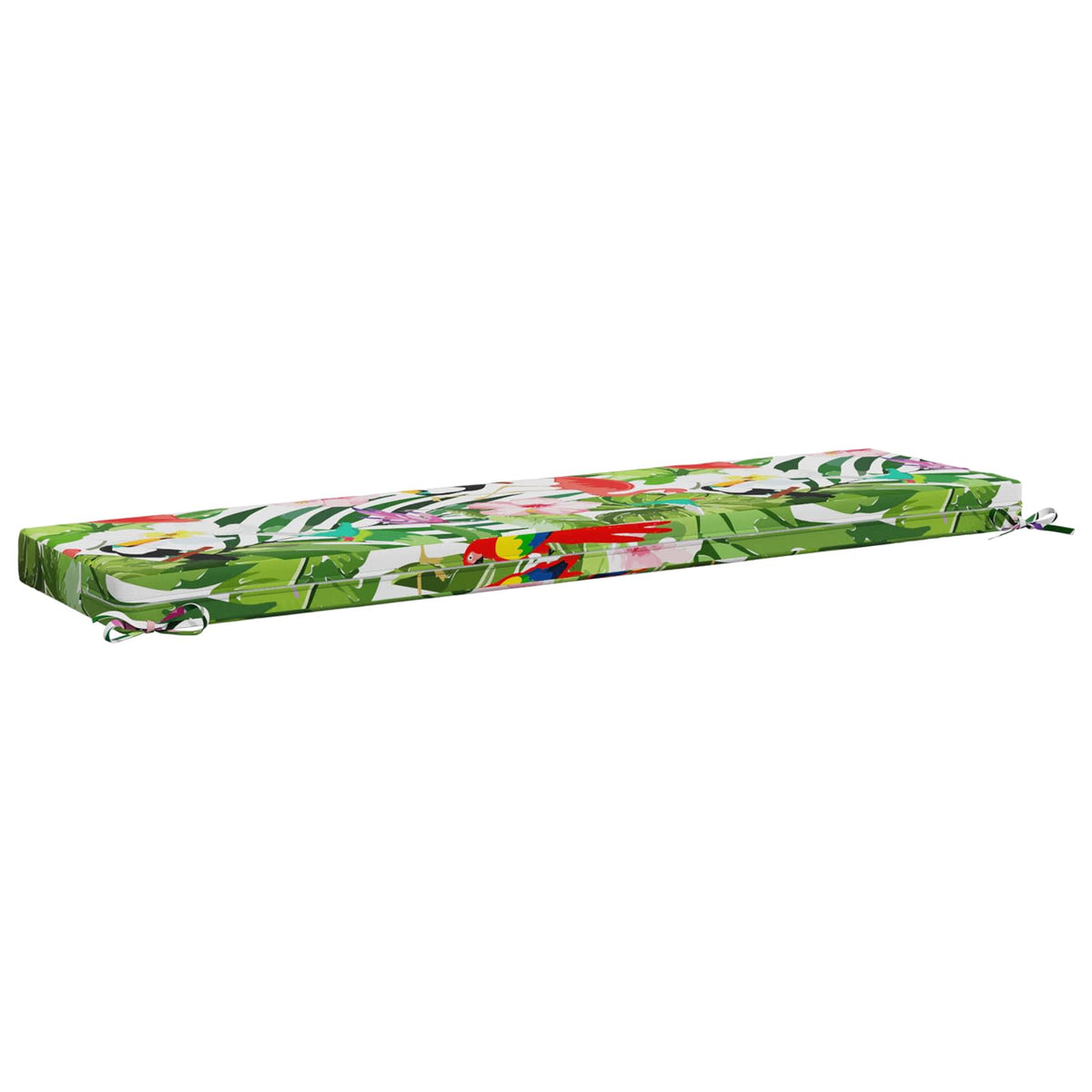 vidaXL 2-Piece Bench Cushions SOEST 2 pcs 100% Polyester Multicolour 6