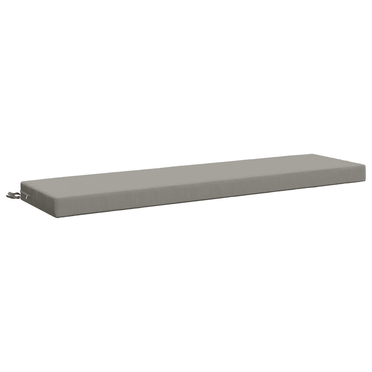 vidaXL 2-Piece Bench Cushions SOEST 2 pcs 100% Polyester Grey 4