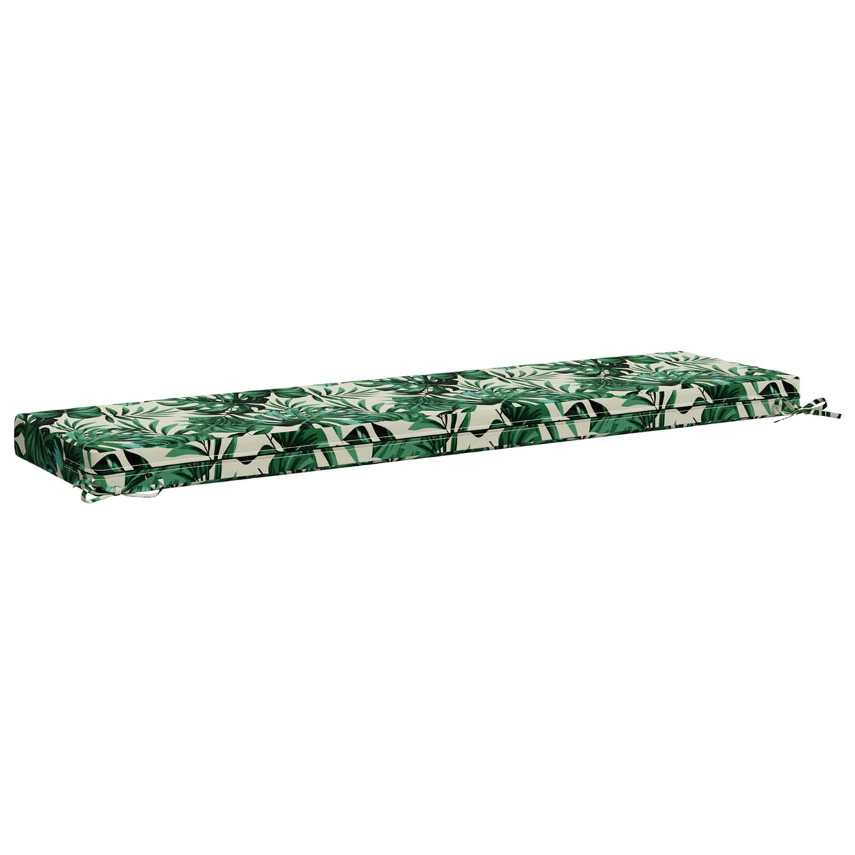 vidaXL 2-Piece Bench Cushions SOEST 2 pcs 100% Polyester Leaf Pattern 6