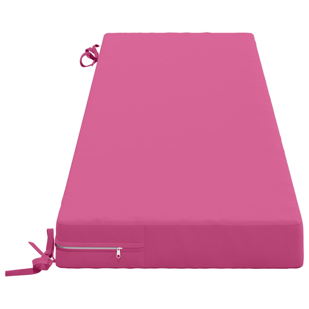 vidaXL 2-Piece Bench Cushions SOEST 2 pcs 100% Polyester Pink 5