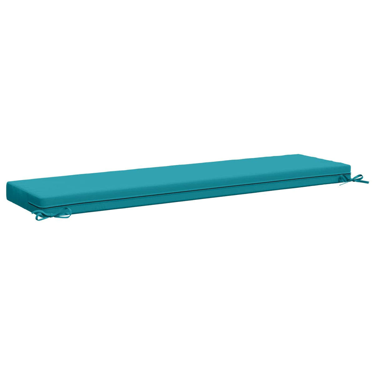 vidaXL 2-Piece Bench Cushions SOEST 2 pcs 100% Polyester Turquoise 6