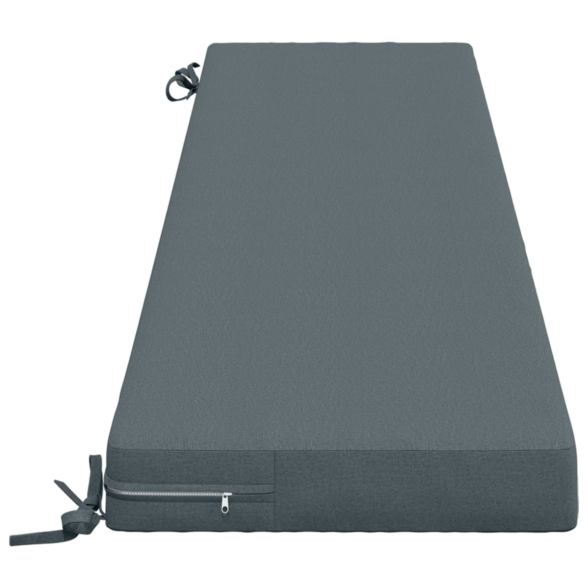 vidaXL 2-Piece Bench Cushions SOEST 2 pcs 100% Polyester Blue 5